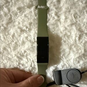 NWOT Green Fitness Tracker with Black Display brand new NO BOX Just Opened.